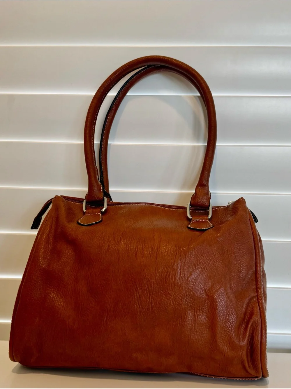 Brown Satchel Handbag